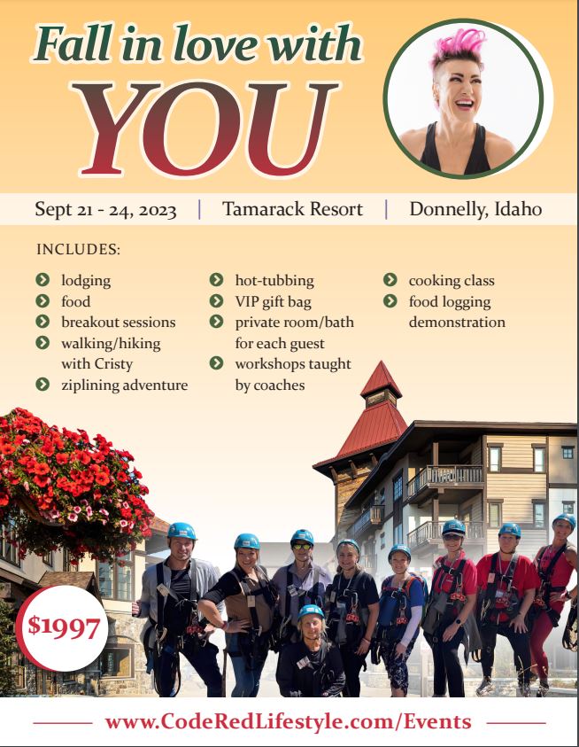 FALL IN LOVE WITH YOU RETREAT, September 21-24, 2023 (click price to select deposit option)