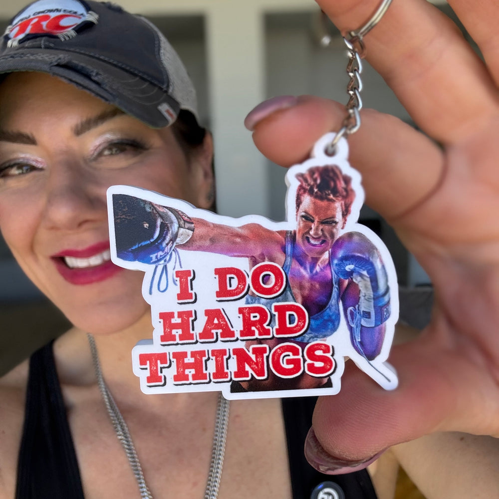 
                      
                        "I Do Hard Things" Keychain  Bundle - 10lb Takedown SWAG - March 2025
                      
                    