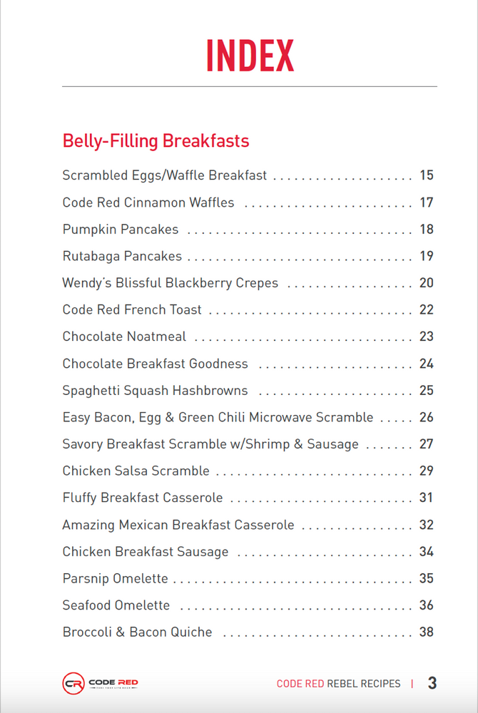 Rebel Recipes Cookbook